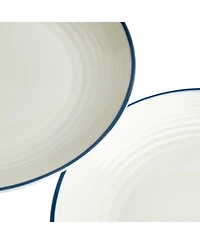 Royal Doulton Maze Denim Line Plate, Set of 4