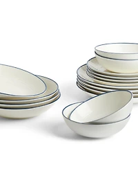 Royal Doulton Maze Denim Line Piece Dinnerware Set