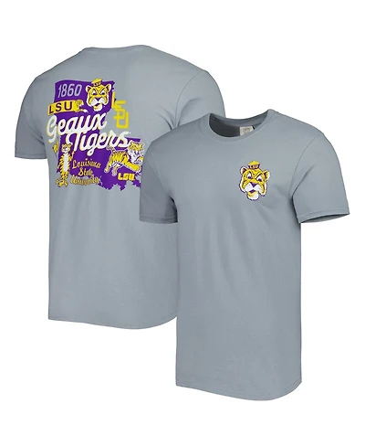 Men's Graphite Lsu Tigers Vault State Comfort T-shirt