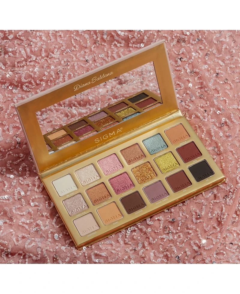 Sigma Beauty X Diana Saldana Eyeshadow Palette
