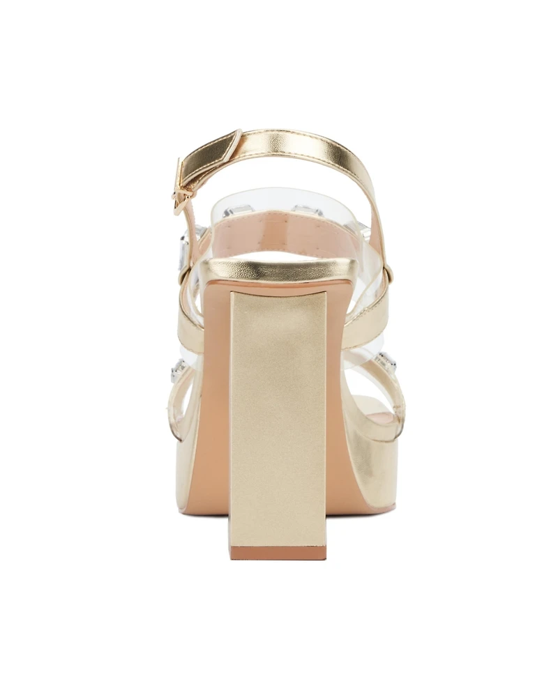 Fashion To Figure Women's Waverly Wide Width Heels Sandals