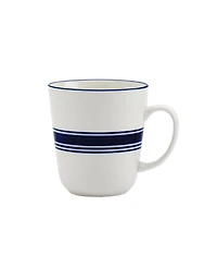 Tabletops Gallery Blue Stripes 16 Pc. Dinnerware Set, Service for 4