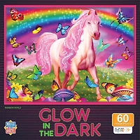 Masterpieces Glow in the Dark - Rainbow World 60 Piece Jigsaw Puzzle