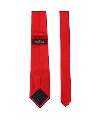 Trafalgar Men's Sutton Solid Color Silk Necktie