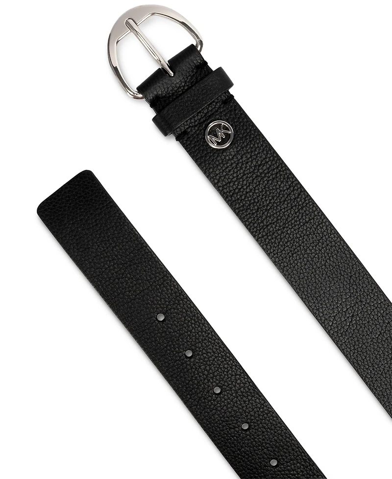 Michael Kors Women's 38 Mm Pebble Belt