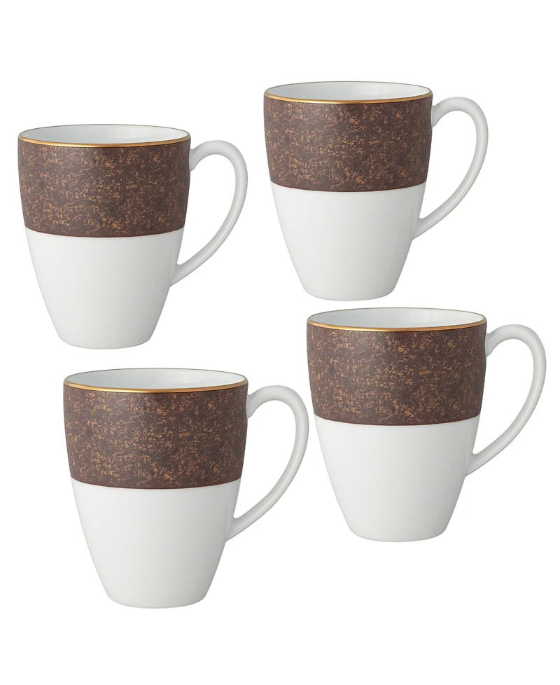 Noritake Tozan 4 Piece Mug Set , Service for 4