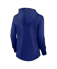 Women's Nike Royal Los Angeles Dodgers Authentic Collection Pregame Performance Pullover Hoodie