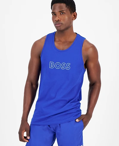Boss by Hugo Men's Beach Logo Tank Top