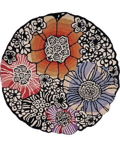 Lr Home Sweet Sinuo-106 6' x 6' Round Area Rug