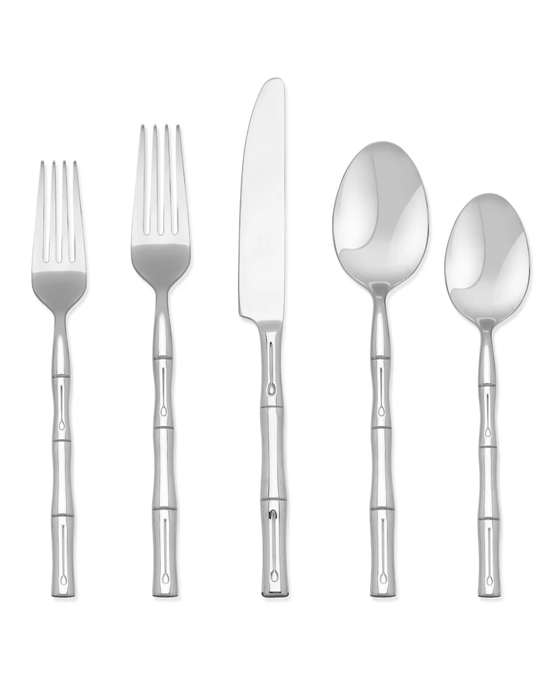 Hampton Forge Flatware, Bamboo 20-Pc Set, Service for 4