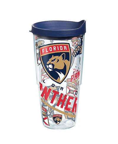 Tervis Tumbler Florida Panthers 24 Oz All Over Classic Tumbler