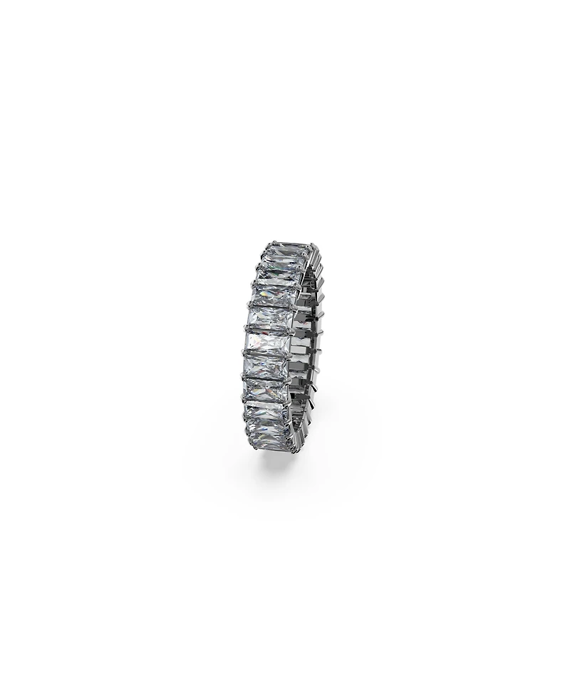Swarovski Crystal Baguette Cut Matrix Ring