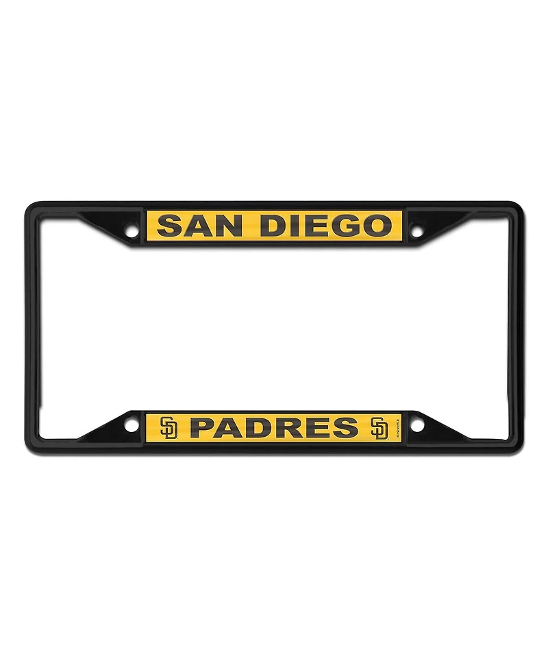 Wincraft San Diego Padres Chrome Color License Plate Frame