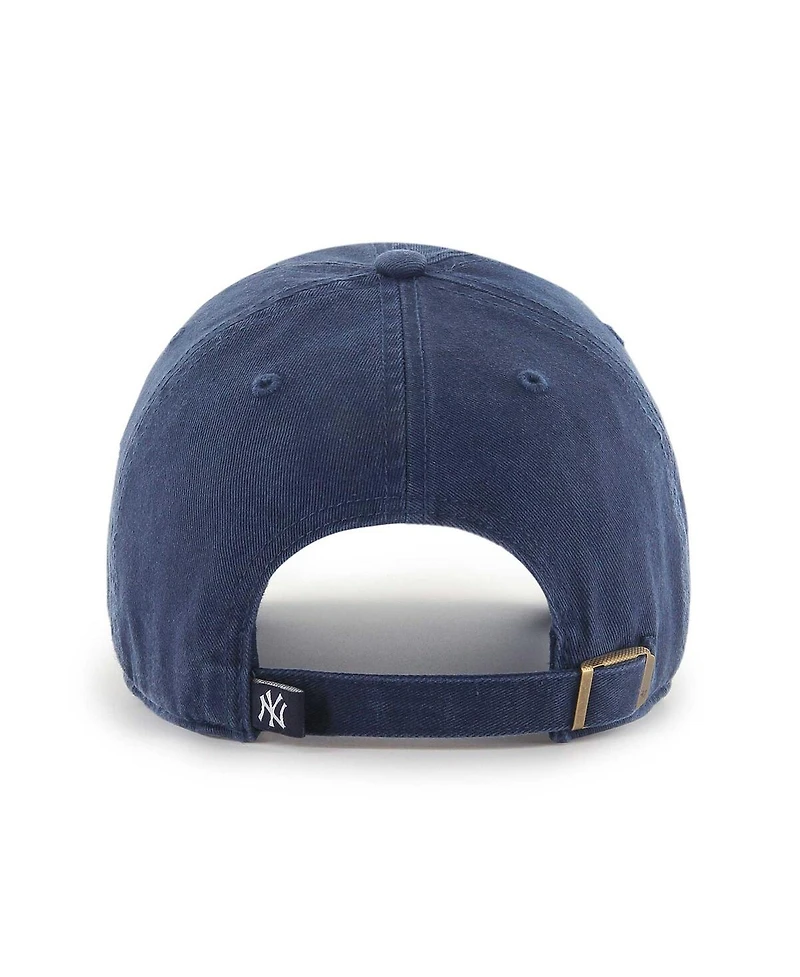Men's '47 Brand Navy New York Yankees Pride Clean Up Adjustable Hat