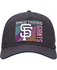 Men's '47 Brand Charcoal San Francisco Giants 2023 Spring Training Reflex Hitch Snapback Hat