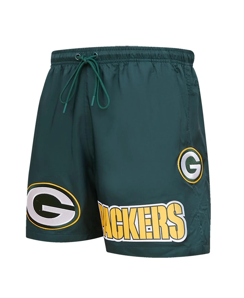 Men's Pro Standard Green Bay Packers Woven Shorts