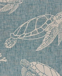 Lr Home Sean Seade-879 7'6" x 9'5" Outdoor Area Rug