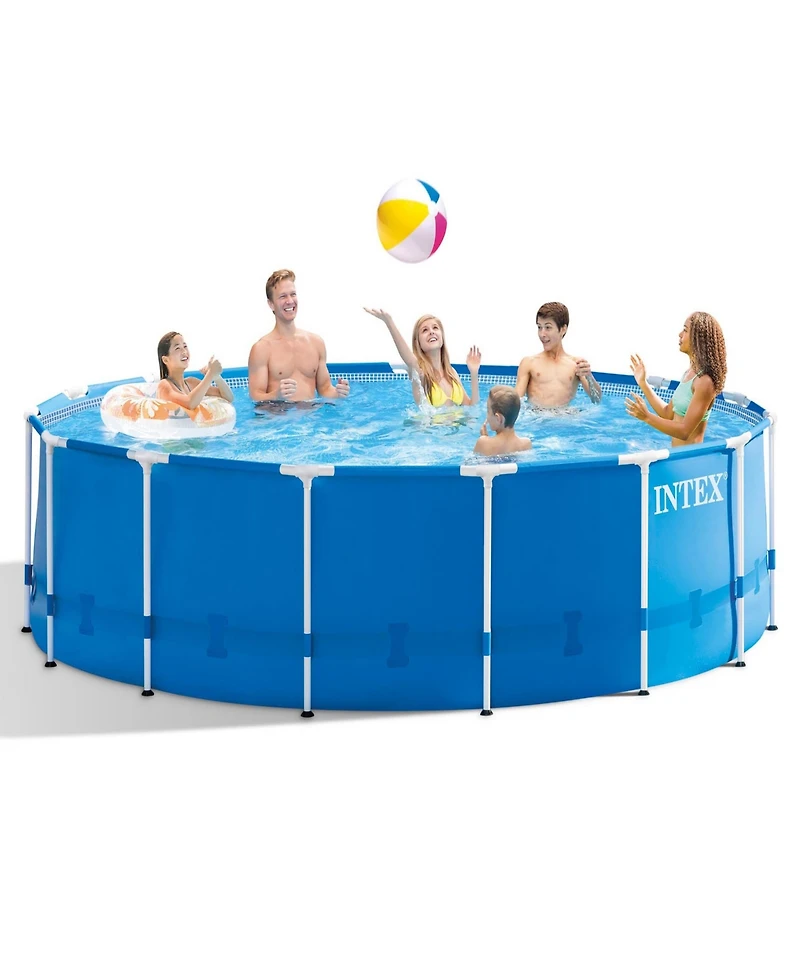 Intex 15" X 48'" Metal Frame Pool Set