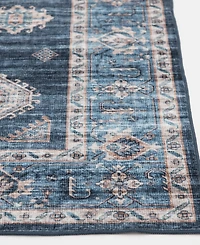 Mink Home Velvet Touch Washable Raq-001 7'6" x 9'6" Area Rug