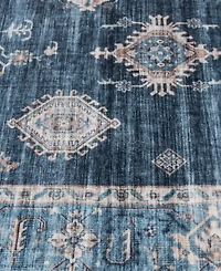 Mink Home Velvet Touch Washable Raq-001 7'6" x 9'6" Area Rug