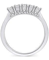 Diamond Five Stone Wedding Band (1/2 ct. t.w.) 14k Gold