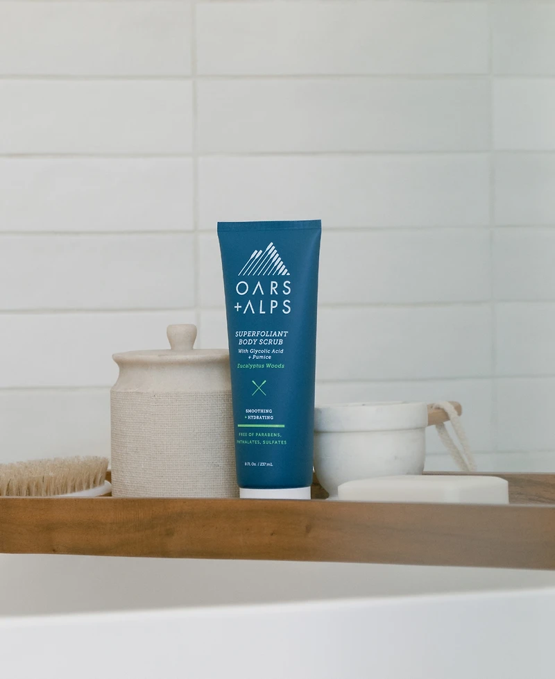 Oars + Alps Superfoliant Body Scrub, 8 oz.