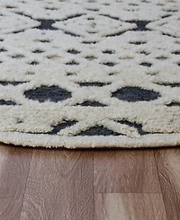 Closeout! Lr Home Sweet SINUO54114 6' x 6' Round Area Rug