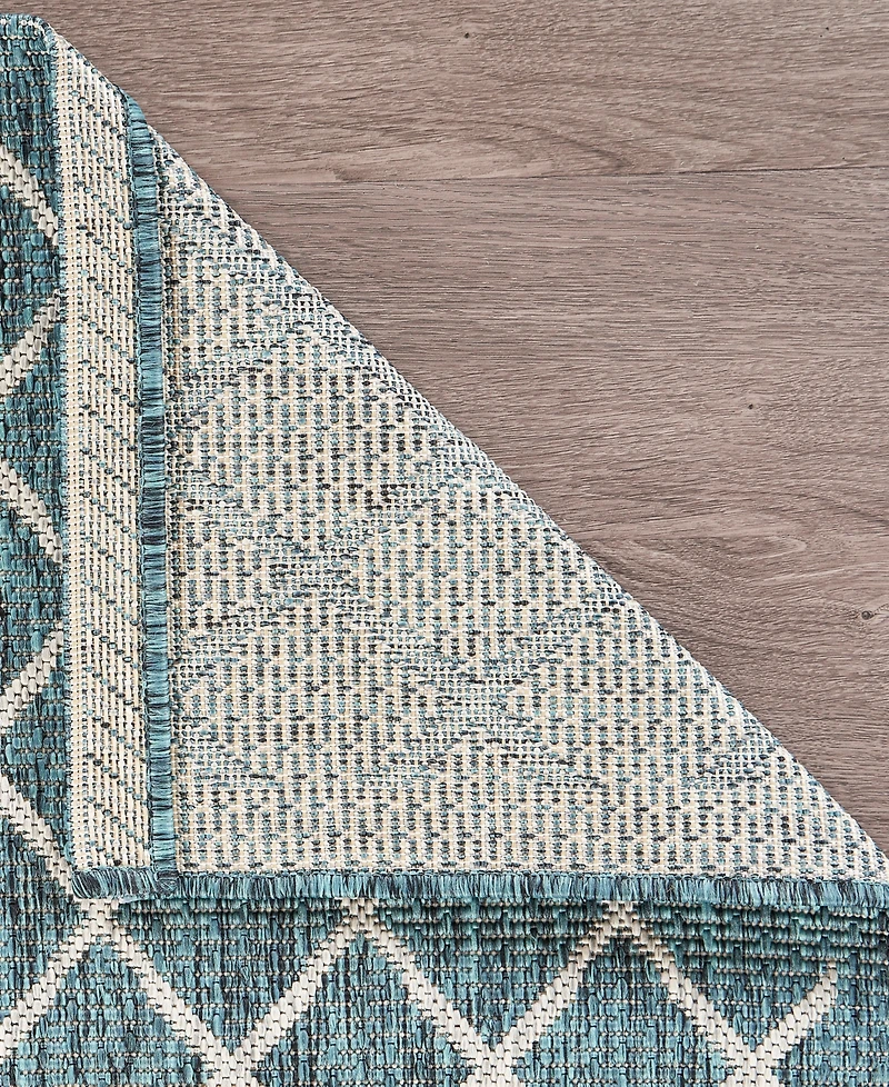Closeout! Lr Home Sunny SUNSH81247 5' x 8' Outdoor Area Rug
