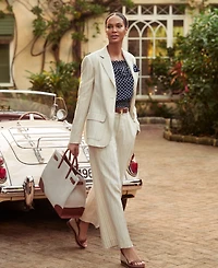 Lauren Ralph Lauren Canvas Extra-Large Devyn Tote Bag