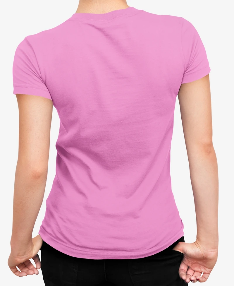 La Pop Art Women's Word Art Dachshund Short Sleeve T-shirt