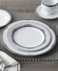 Noritake Laurelvale 4 Piece Dinner Plate Set, Service for 4