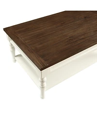 Steve Silver Joanna 48" Wooden Coffee Table