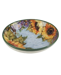 Certified International Sunflower Bouquet Serving/Pasta Bowl 13"