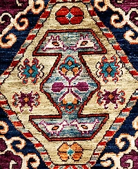 Adorn Hand Woven Rugs Oushak M1982 6'1"x8'9" Area Rug