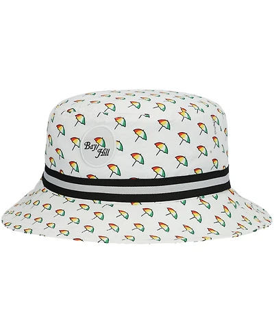 Men's Imperial White Bay Hill Allover Umbrella Bucket Hat