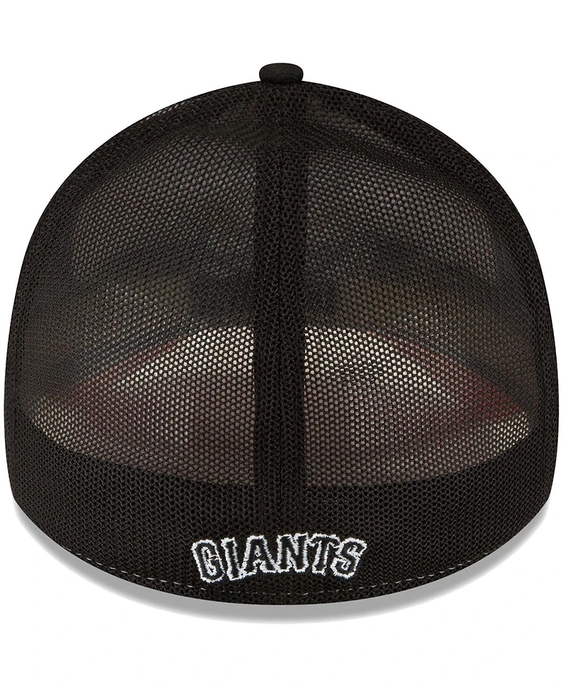 Men's New Era Black, White San Francisco Giants 2023 On-Field Batting Practice 39THIRTY Flex Hat