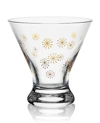 Mikasa Party 10 Ounce Stemless Martini Glass 4-Piece Set