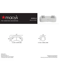 Closeout Jenselle Fabric Sofa Collection Created For Macys
