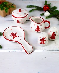 Euro Ceramica Winterfest 5-Piece Accessory Set