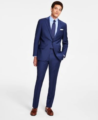 B By Brooks Brothers Mens Classic Fit Stretch Wool Blend Suit Separates