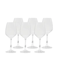 White Wine Glasses with Stem 9", Set of 6