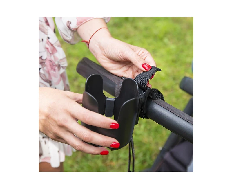 Joybi Toddler Durable High-Quality Plastic Stroller Cup Holder, Attachable Drink Storage for Bottles and Beverages