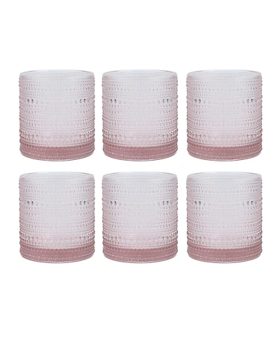 Fortessa Jupiter 13.9 Oz Triple Old-Fashioned Glass 6-Piece Set
