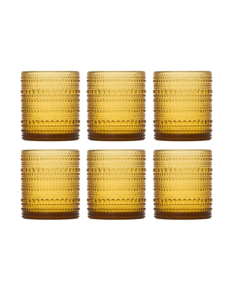Fortessa Jupiter Double Old Fashioned Glasses, Set of 6