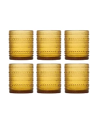 Fortessa Jupiter Double Old Fashioned Glasses, Set of 6