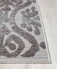 Closeout! Lr Home Wagner WAGNR82293 5' x 7' Outdoor Area Rug