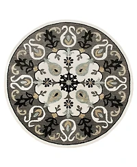 Closeout! Lr Home Valentin VLNTA03566 5' x 5' Round Area Rug