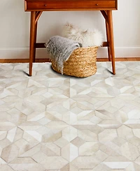 Bashian Cowhide CWH40 4' x 6' Area Rug
