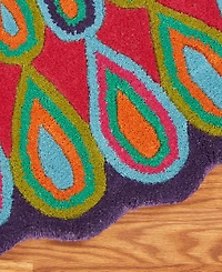 Lr Home Valentin Vlnta-540 7'9" x Round Area Rug