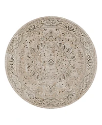 Livabliss Brunswick Bwk- 5'3" x 5'3" Round Area Rug